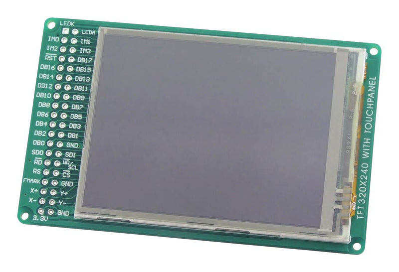 MIKROELEKTRONIKA MIKROE-495 TFT LCD, 3.5 ", 320 x 240, QVGA, Landscape, RGB, 3.3V