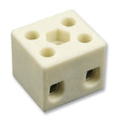 HYLEC DESTB-0252 Panel Mount Barrier Terminal Block, 24 A, 450 V, 2 Pole, 1, Screw