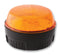 VISIONALERT 30102270 Beacon, Xenon, Amber, Single Flash, 2W, 100VDC, 72VAC, IP67, 81mm Dia., 54mm Height