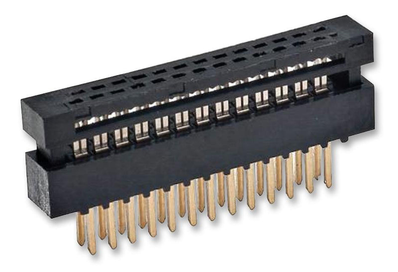 HARWIN M50-3801042 Wire-To-Board Connector, Transition, 1.27 mm, 20 Contacts, Plug, M50 Series, Through Hole, 2 Rows