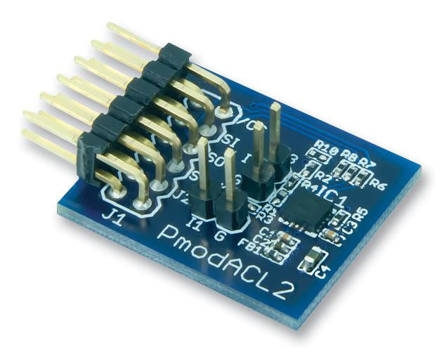 DIGILENT 410-255 ADXL362 Three Axis MEMS Accelerometer Pmod I/O Interface Module