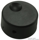 GRAYHILL 11K5013-KMNB Knob, Round Shaft, 6.35 mm, Nylon (Polyamide), Round with Indicator Notch, 33.78 mm