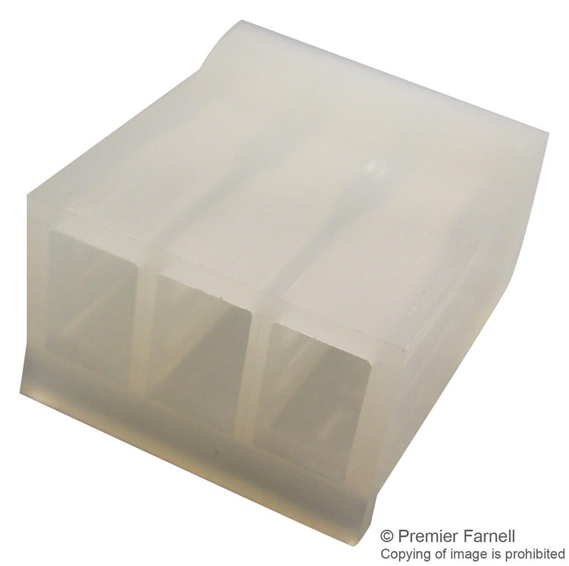 MOLEX 09-50-1031 Wire-To-Board Connector, 3.96 mm, 3 Contacts, Receptacle, SPOX 5195 Series, 1 Rows