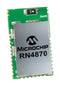 Microchip RN4870-V/RM140. Bluetooth LOW Energy BLE Module Shielded Antenna Ascii Interface 12X22MM 33 Tray 39AH3379