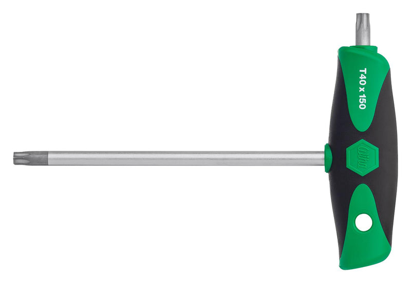 Wiha 26178 Torx Key T Handle T40 Tip Side Drive 150 mm Overall Length