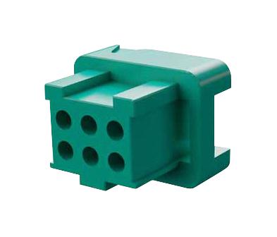 Harwin G125-2040696L0 Wire-To-Board Connector 1.25 mm 6 Contacts Receptacle Gecko G125 Series Crimp 2 Rows