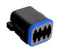 Bulgin Limited PX0105S08ABK PX0105S08ABK Automotive Connector A Key PX0 Series Straight Plug 8 Contacts