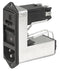 Schurter CD24.4101.151 Filtered IEC Power Entry Module C14 General Purpose 2 A 250 VAC 2-Pole Switch