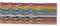 3M 1700/16 Ribbon Cable, Twisted Pair Flat, Multi-coloured, 16 Core, 28 AWG, 100 ft, 30.48 m