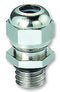 HYLEC 111010 Cable Gland, M10 x 1.5, 4 mm, 6 mm, Brass, Metallic - Nickel Finish
