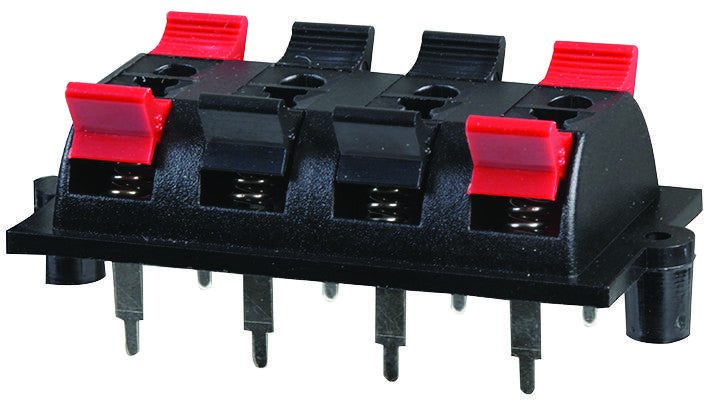 CLIFF ELECTRONIC COMPONENTS FE6930 8-Pole Spring Terminal Speaker Connector