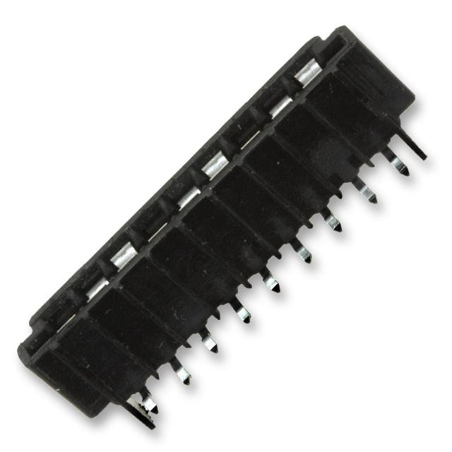 AMP - TE CONNECTIVITY 5-520315-9 FFC / FPC Board Connector, 2.54 mm, 9 Contacts, Receptacle, Trio-Mate Series, Through Hole