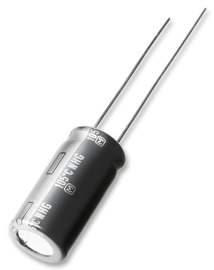 PANASONIC ELECTRONIC COMPONENTS ECA0JHG102 Electrolytic Capacitor, 1000 &micro;F, 6.3 V, NHG Series, &plusmn; 20%, Radial Leaded, 8 mm