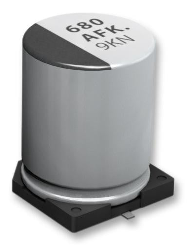 PANASONIC ELECTRONIC COMPONENTS EEEFK1E100R SMD Aluminium Electrolytic Capacitor, Radial Can - SMD, 10 &micro;F, 25 V, FK Series
