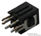 AMP - TE CONNECTIVITY 3-794680-4 Rectangular Connector, Micro MATE-N-LOK Series, 4 Contacts, Plug, 3 mm, Through Hole, 2 Row