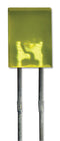 KINGBRIGHT L-113YDT LED, Low Power, Yellow, Through Hole, 20 mA, 2.1 V, 588 nm
