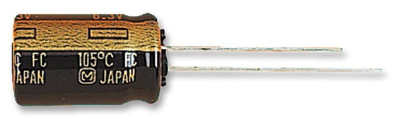 PANASONIC ELECTRONIC COMPONENTS EEUFC1V561 Electrolytic Capacitor, FC Series, 560 &micro;F, &plusmn; 20%, 35 V, 10 mm, Radial Leaded
