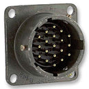 AMPHENOL INDUSTRIAL PT02E14-12P Circular Connector, PT Series, Box Mount Receptacle, 12 Contacts, Solder Pin, Bayonet, 14-12
