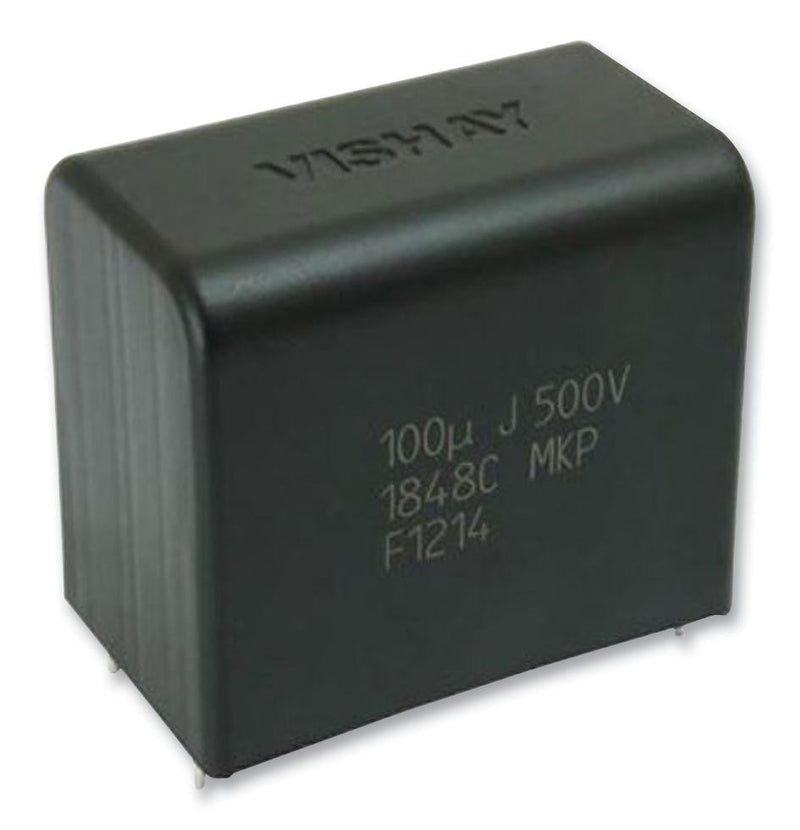 VISHAY MKP1848C71010JY5 Film Capacitor, 100 &micro;F, 1 kV, PP (Polypropylene), &plusmn; 5%, MKP1848C Series