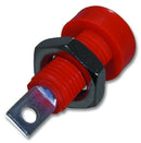 JOHNSON 108-0906-001 BANANA JACK, 15A, SOLDER, ORANGE