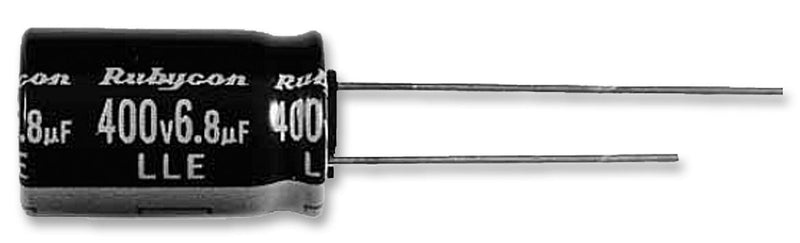RUBYCON 200LLE12MEFC10X9 Electrolytic Capacitor, Miniature, 12 &micro;F, 200 V, LLE Series, &plusmn; 20%, Radial Leaded, 10 mm