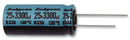 RUBYCON 63RX30220M12.5X20 Electrolytic Capacitor, Miniature, 220 &micro;F, 63 V, RX30 Series, &plusmn; 20%, Radial Leaded, 12.5 mm