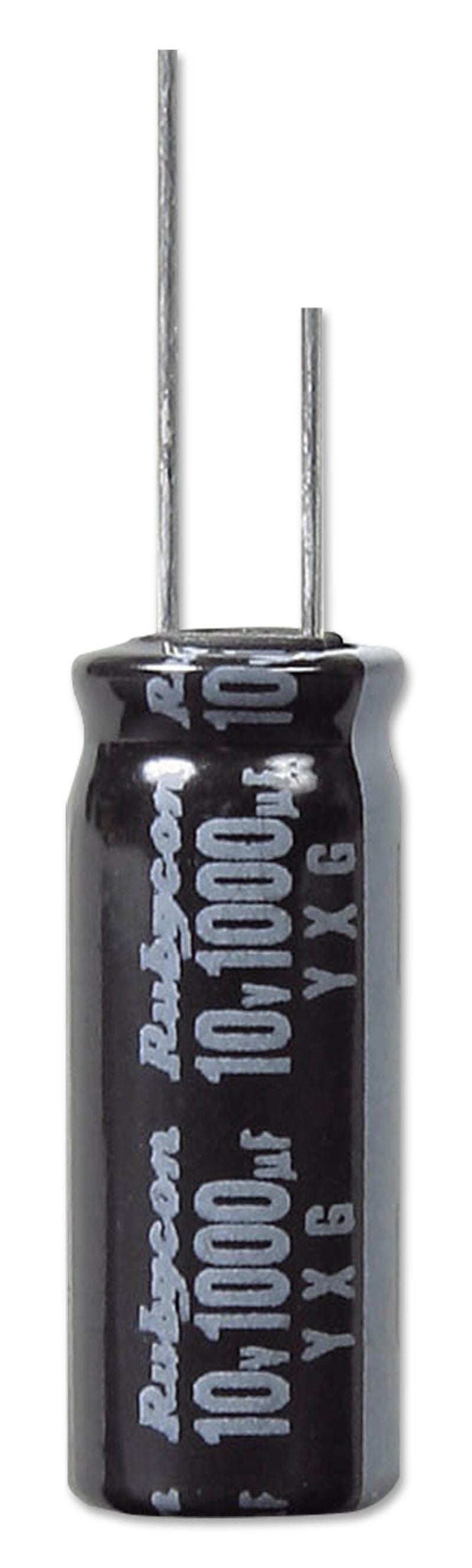 RUBYCON 6.3YXG3300MEFC12.5X20 Electrolytic Capacitor, Miniature, 3300 &micro;F, 6.3 V, YXG Series, &plusmn; 20%, Radial Leaded, 12.5 mm