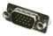 AMPHENOL FCI 10090928-P154VLF D Sub Connector, 15 Contacts, Plug, DE, High Density Series, Steel Body, Solder