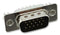 AMPHENOL FCI 10090928-P154XLF D Sub Connector, 15 Contacts, Plug, DE, High Density Series, Steel Body, Solder