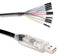 FTDI C232HM-EDHSL-0 Cable, USB to MPSSE, 0.45A/5V Output, 500mm