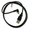 STORM INTERFACE 4500-011 Computer Cable, USB 2.0 A Plug, USB 2.0 Mini B Plug, 90&iuml;&iquest;&frac12;, 3.28ft, 1m, Black
