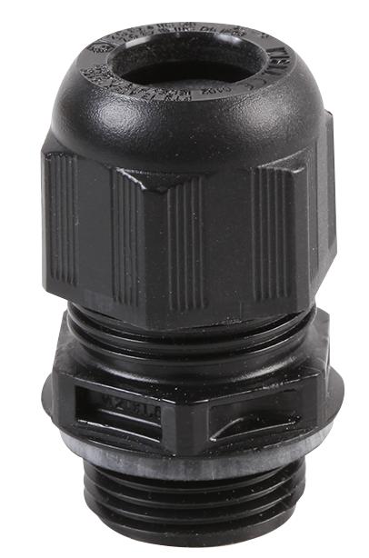 Wiska 10103365 10103365 Cable Gland 3/4" M20 7 mm 13 Nylon (Polyamide) Black