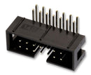 WURTH ELEKTRONIK 61200821721 Wire-To-Board Connector, 2.54 mm, 8 Contacts, Header, WR-BHD Series, Through Hole, 2 Rows