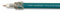 VAN DAMME 278-475-000 Coaxial Cable, Blue, Solid