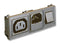 BULGIN BZH11/Z0000/10 Power Entry Connector, BZH11 Series, Plug, Receptacle, 250 V, 10 A, Panel Mount, Quick Connect