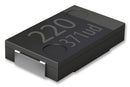 PANASONIC ELECTRONIC COMPONENTS EEFCX0D331R Capacitor, 330 &micro;F, 2 V, SP-Cap CX Series, 2917 [7343 Metric], 0.015 ohm, 1000 hours @ 105&deg;C