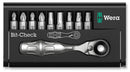 WERA 05073645001 BIT SET, 10PC, WITH RATCHET