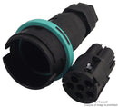 HYLEC THB.405.A2A Circular Connector, TH405 Series, Cable Mount Plug, 5 Contacts, Screw Pin