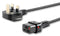 SCHAFFNER IL19-UK1-H05-3150-200 Mains Power Cord, IEC 60320 C19, Mains Plug, UK, 6.56 ft, 2 m, Black