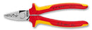 KNIPEX 97 78 180 Crimp Tool, Hand, 23-5AWG End SleevesFerrules