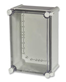 FIBOX 2539539 Plastic Enclosure, DIN Rail, Polycarbonate, 188 mm, IP65, NEMA 1, 3, 3S, 12, 130 mm