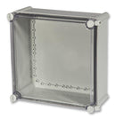 FIBOX 2539547 Plastic Enclosure, DIN Rail, Polycarbonate, 278 mm, IP65, NEMA 1, 3, 3S, 12, 130 mm