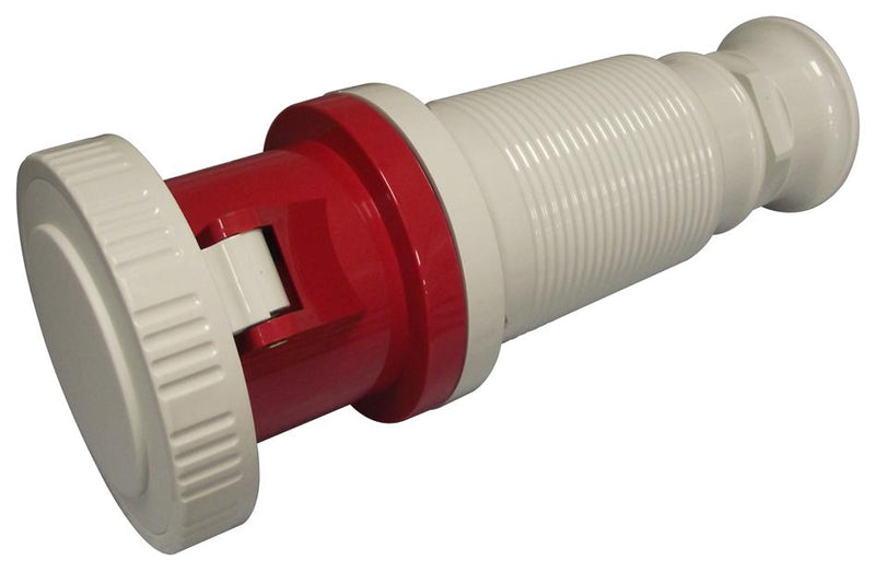 Walther 379 Pin & Sleeve Connector 125 A 400 V Cable Mount Socket 3P+N+E Red