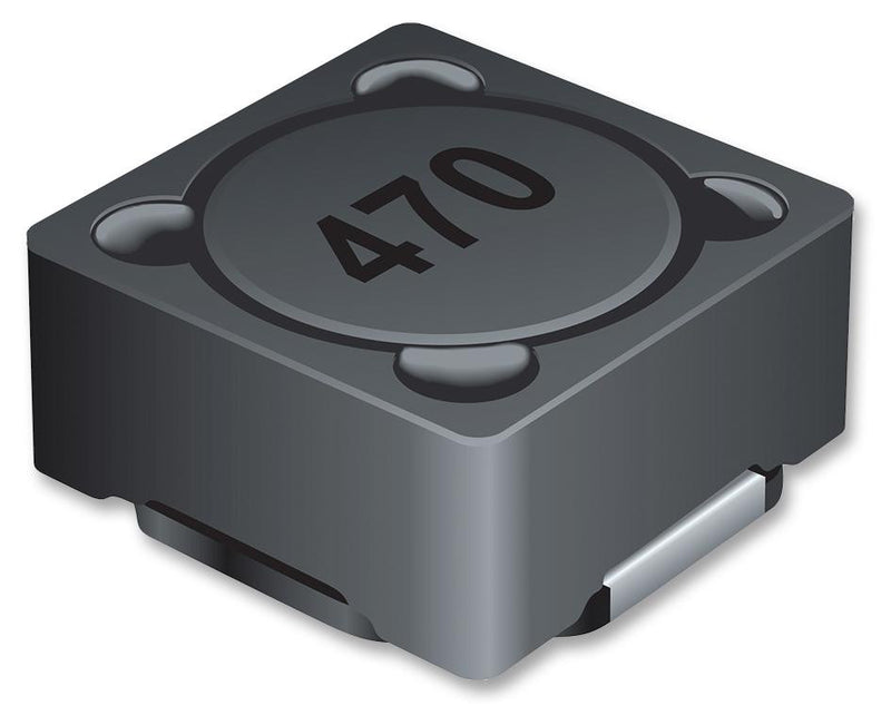 BOURNS SRR1260A-102K Surface Mount Power Inductor, SRR1260A Series, 1 mH, 680 mA, 600 mA, Shielded, 1.7 ohm