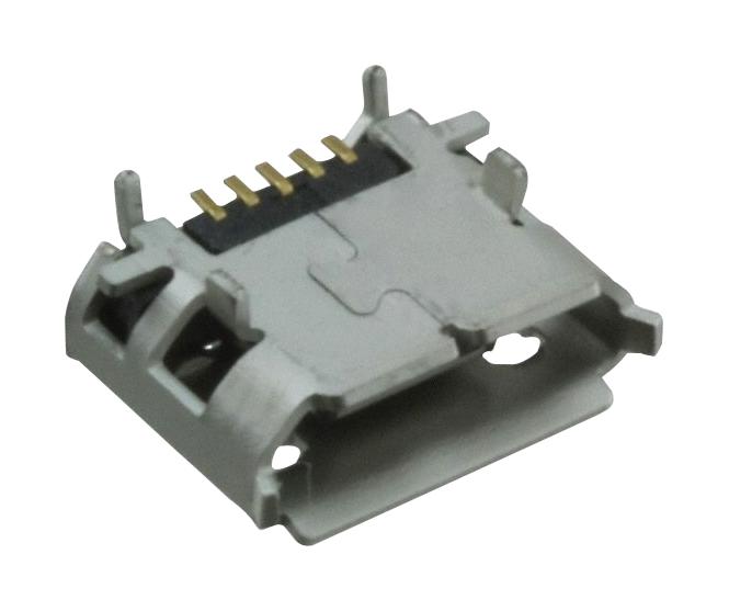 Amphenol ICC (FCI) 10118192-0001LF USB Connector Micro Type B 2.0 Receptacle 5 Ways Surface Mount Right Angle