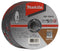 Makita B-12217-10 B-12217-10 4 1/2" (115mm x 1mm 22.23mm) Angle Grinder Metal Cutting Discs 10 Pack