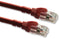 VIDEK 2996AS-5R Ethernet Cable, Patch Lead, Cat6a, RJ45 Plug to RJ45 Plug, Red, 5 m