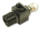 CLIFF ELECTRONIC COMPONENTS CL159825BA Binding Post, TP Series, 60 A, Nickel Plated Contacts, Black