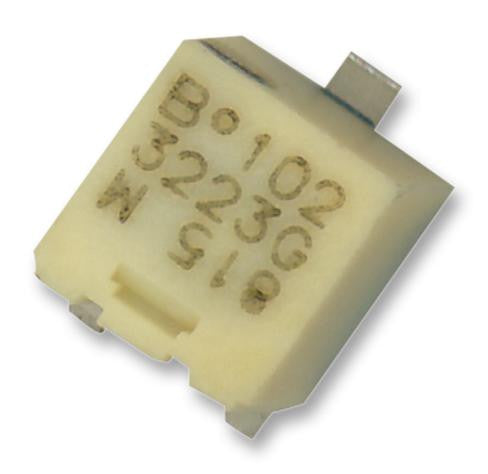 BOURNS 3223W-1-503E Trimmer Potentiometer, 50 kohm, 125 mW, &iuml;&iquest;&frac12; 20%, Trimpot 3223 Series, 11 Turns, Surface Mount Device