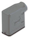 HARTING 19 20 010 1540 Heavy Duty Connector Hood, M20 Side Entry, 2 Pegs, Low Profile, Han A Series, 90&deg;, Aluminium Body